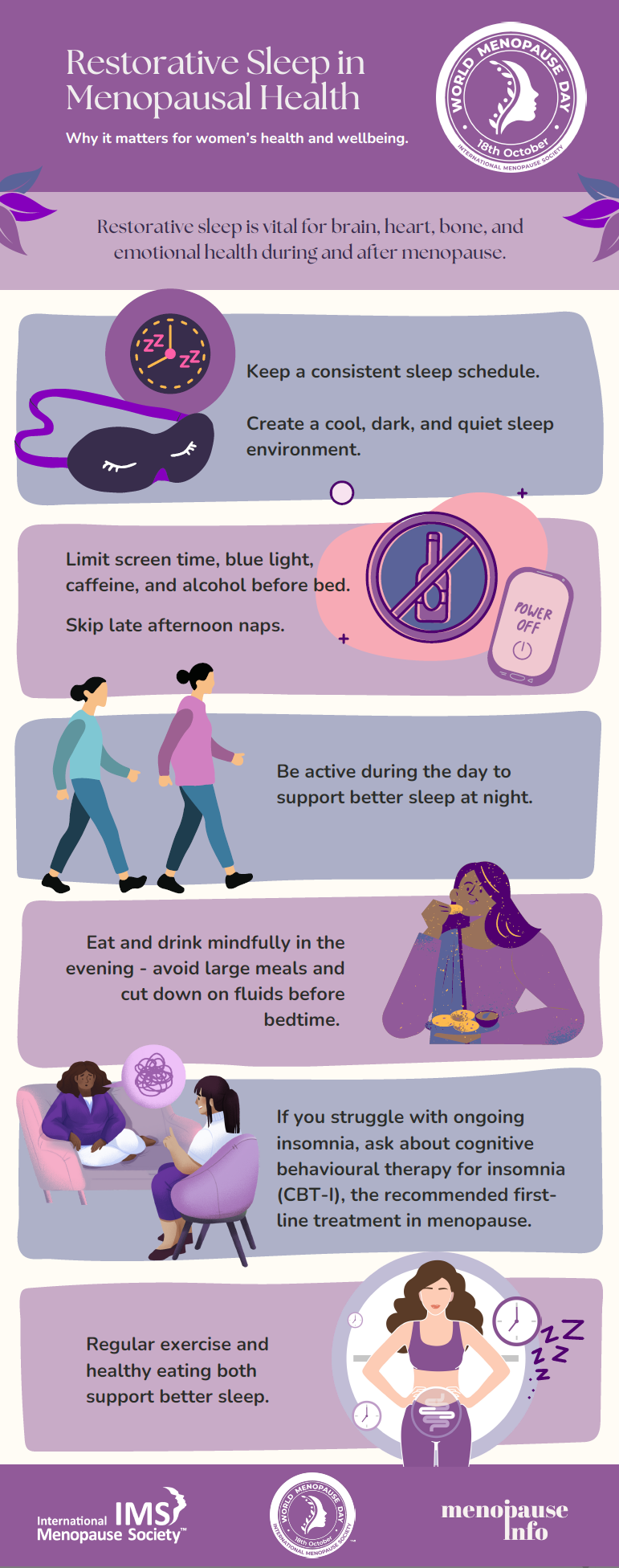 Restorative Sleep in Menopausal Health