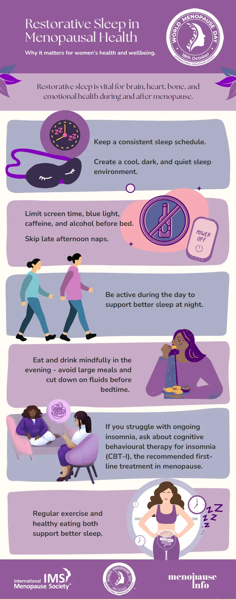 Restorative Sleep in Menopausal Health