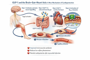 Brain-Gut-Heart Signaling Pathway