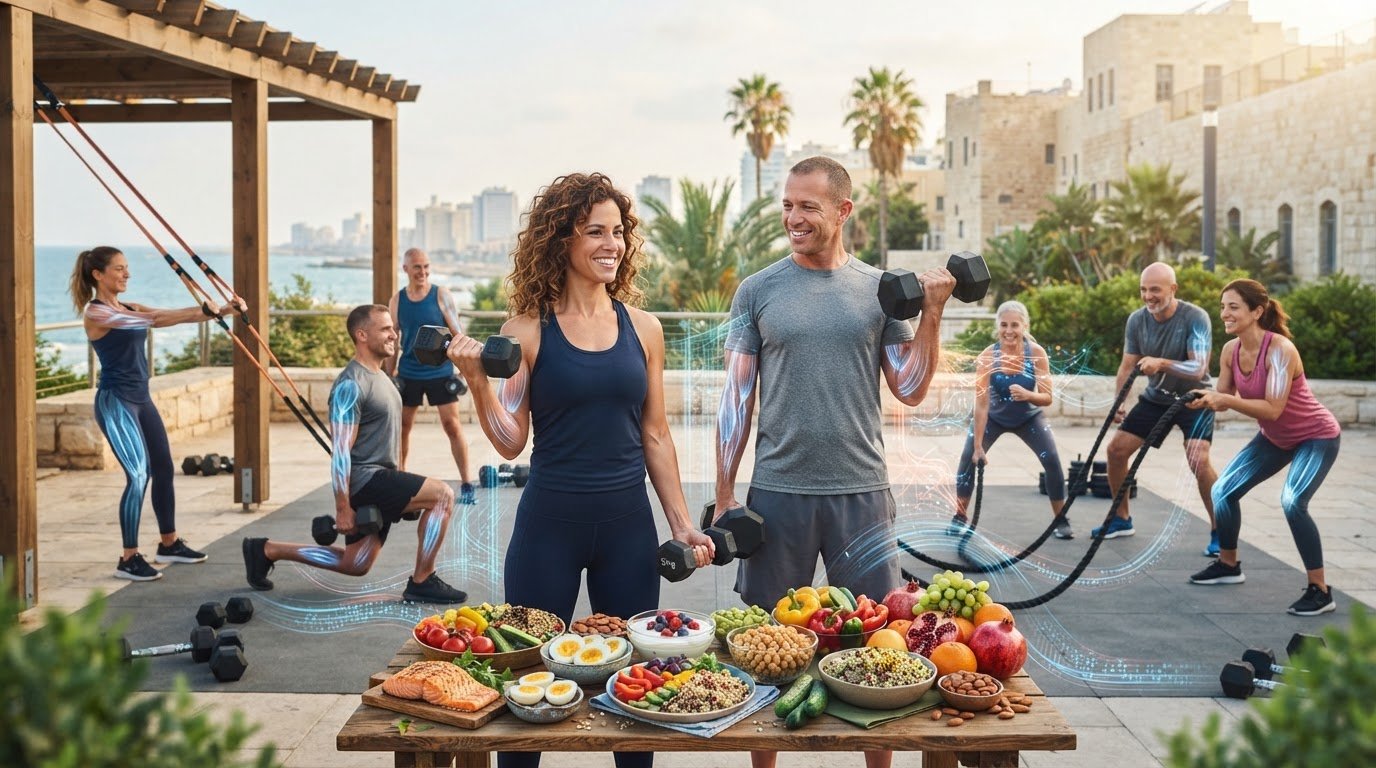שמירה על מסת שריר בירידה במשקל: המדריך המדעי ל-2026